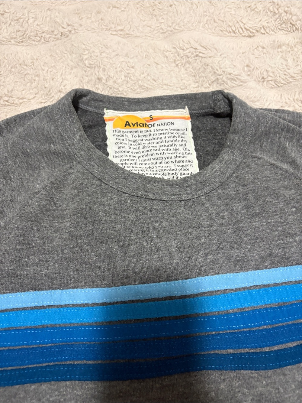 Aviator nation crewneck size small - Picture 2 of 4